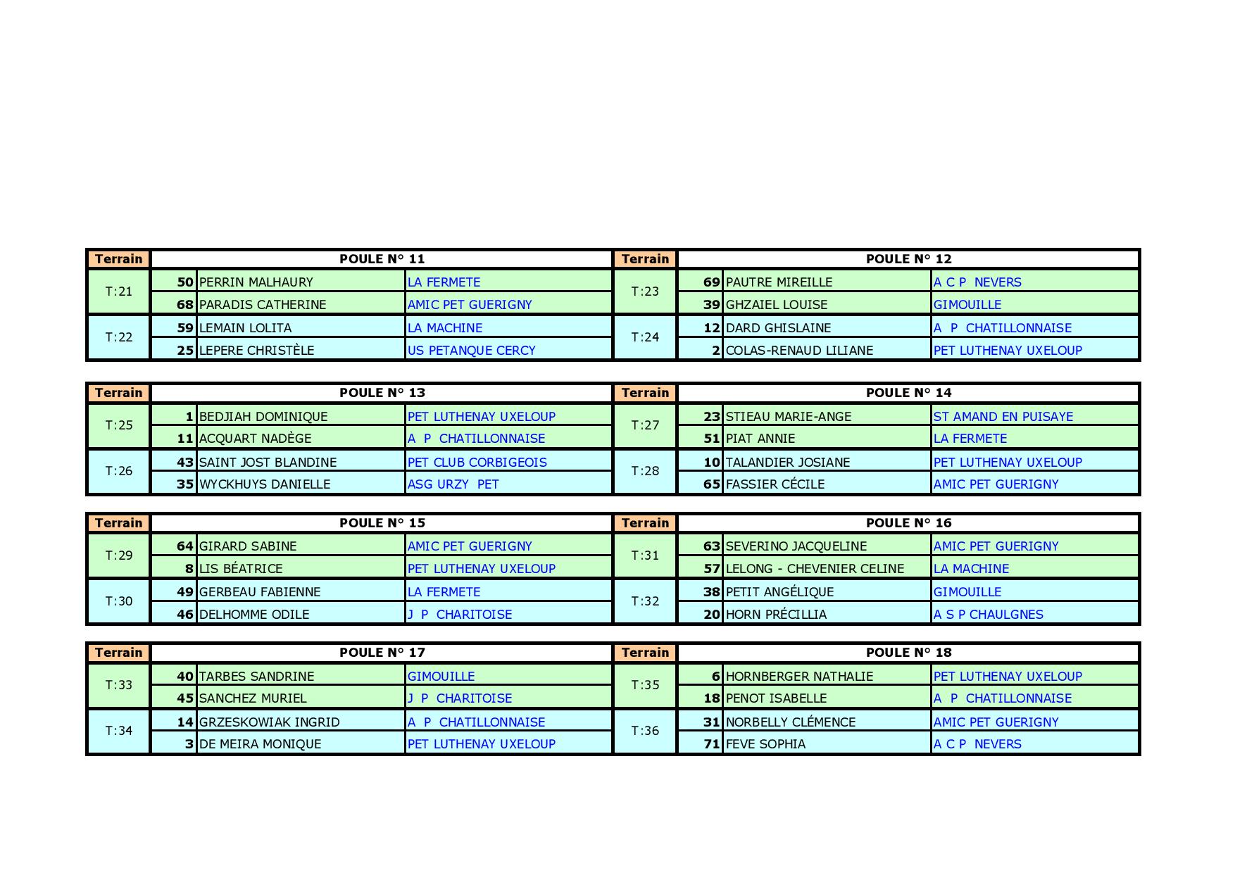 Liste Des Concours De Petanque Nord Pas De Calais